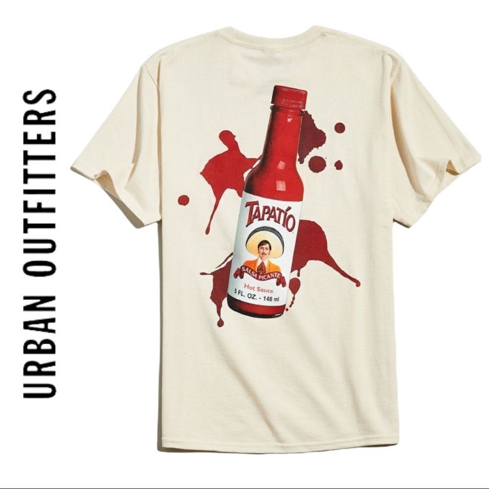 NEW Tapatio Urban Outfitters UO Hot Sauce Tee Shirt T-Shirt M